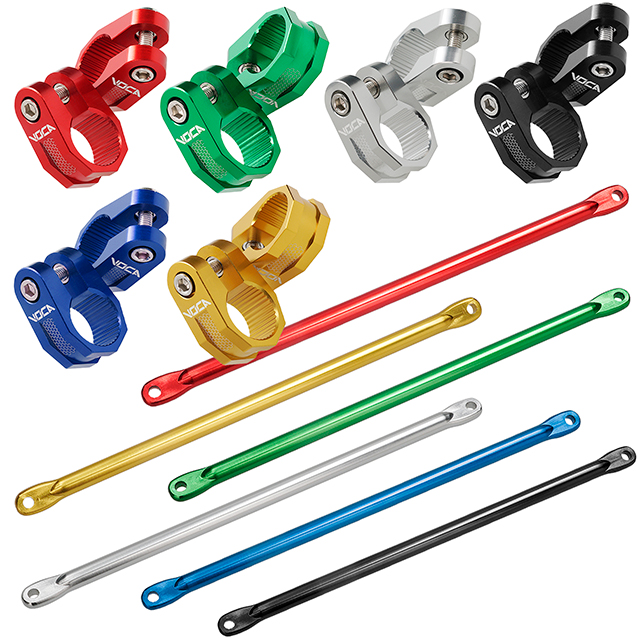 Reinforced bar with CNC clamps