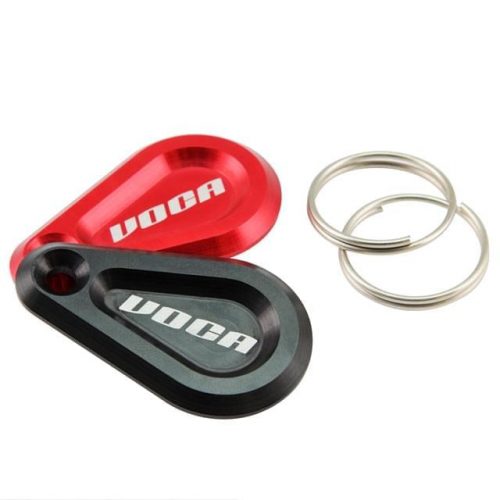 voca evo keychain red black