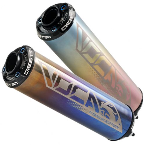 VCR-RD30400 silencer bestia titan voca racing matte glossy