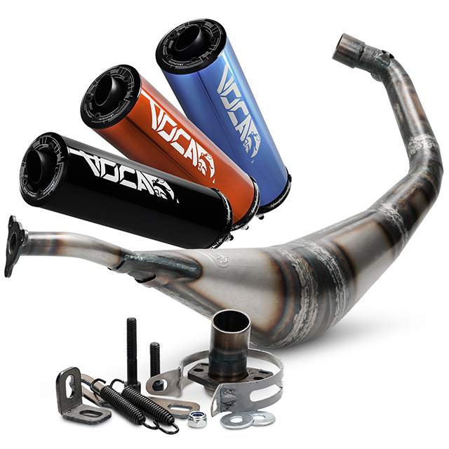 Exhaust VOCA Warrior 50/70cc Derbi Senda