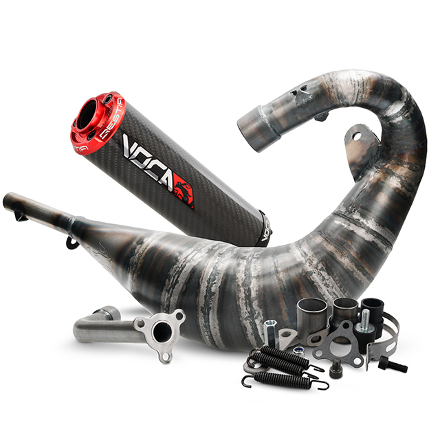 Exhaust VOCA Cross Carbon 80/90cc Sherco 50 SM-R / SE-R