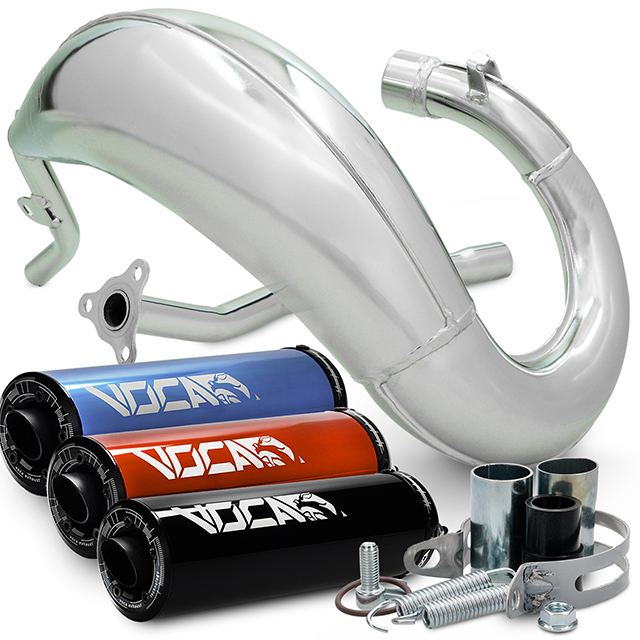 VOCA Cross Chromed 50/70cc (CE) Sherco 50 SM-R / SE-R CE negro