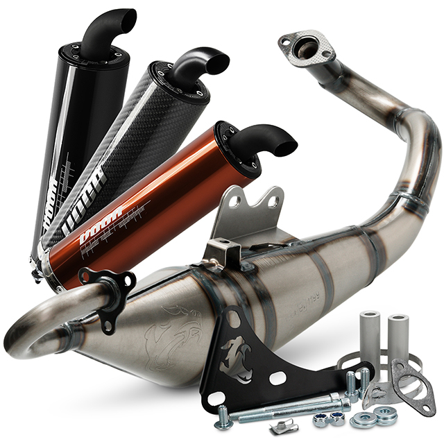 Exhaust VOCA Sabotage V2 50/70 (CE) Piaggio