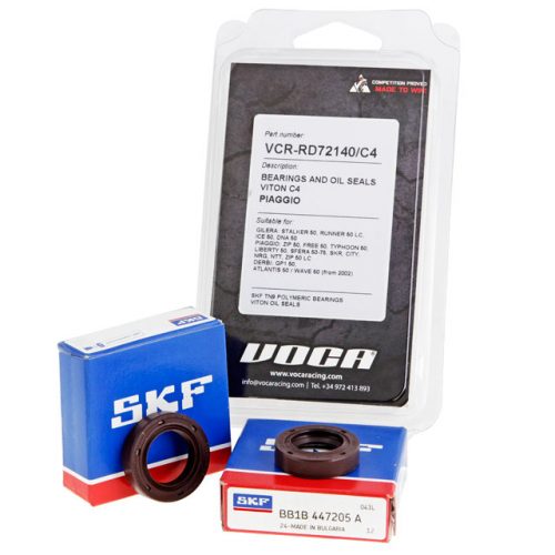 Crankshaft bearings VOCA C4, incl. oil seals Viton, Piaggio